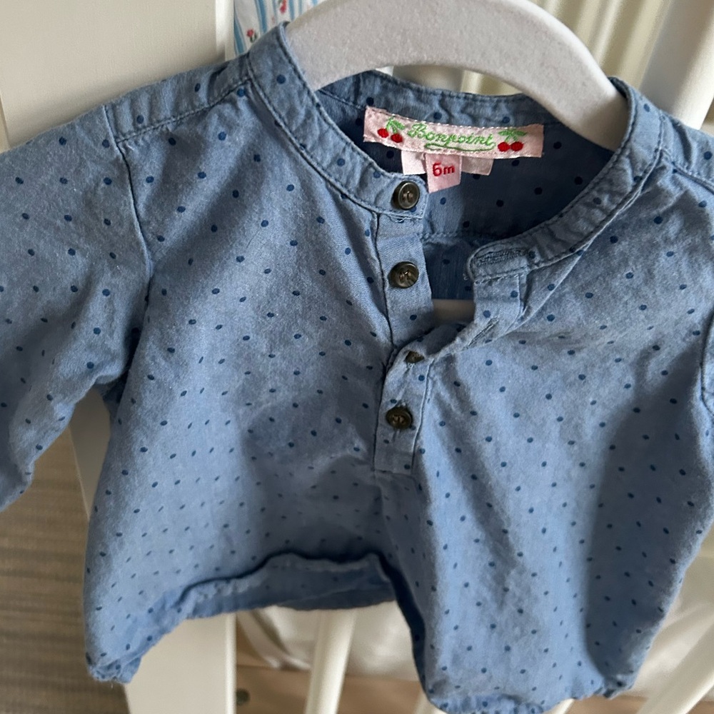 Bonpoint top 3m - 6m